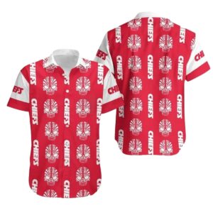 Kansas City Chiefs Graphic Unisex Skull Hawaiian Shirt – Aloha Gift
