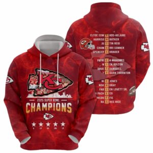 kansas city chiefs name players super bowl champions lix 2025 red hoodie.jpg