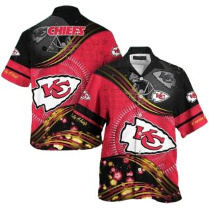 Kansas City Chiefs Graphic Hawaiian Shirt – Unisex Aloha Tee