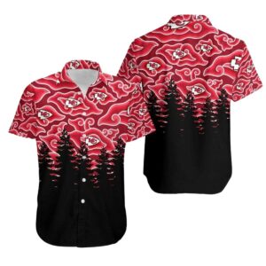 Kansas City Chiefs Ninja Cloud Graphic Hawaiian Shirt – Unisex Aloha Tee