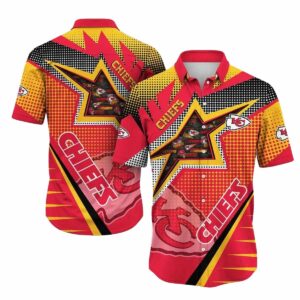 Kansas City Chiefs Graphic Hawaiian Shirt – Unisex Aloha Tee