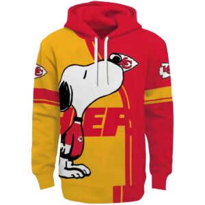 kansas city chiefs playful snoopy red hoodie best selling.jpg
