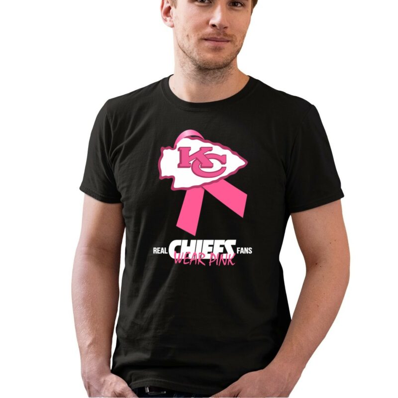 Kansas City Chiefs Real Chiefs Fans Wear Pink Breast Cancer 0 T Shirt.jpg