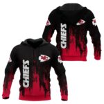 kansas city chiefs red and black gradient brush pattern hoodie.jpg