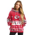 kansas city chiefs reindeer motif red hoodie high quality.jpg