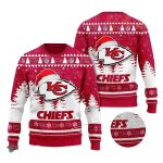 Kansas City Chiefs Santa Spirit Ugly Sweater