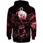kansas city chiefs skull artwork red black hoodie best selling.jpg