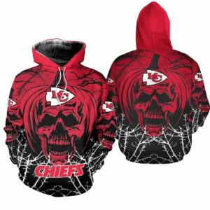 kansas city chiefs skull pumpkin halloween hoodie zip up hoodie fleece nla021310 ppwuz.jpg
