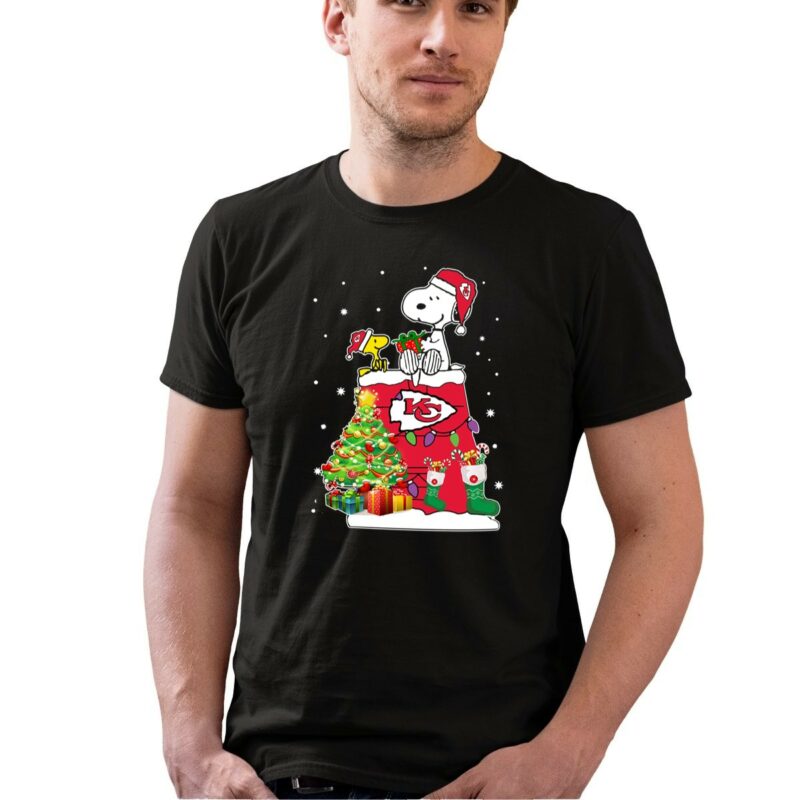 Kansas City Chiefs Snoopy And Woodstock Christmas 0 T Shirt.jpg