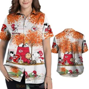 Kansas City Chiefs Snoopy Charlie Brown Graphic Hawaiian Shirt – Unisex