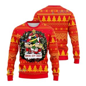 Kansas City Chiefs Snoopy The Peanuts Friends Ugly Sweater