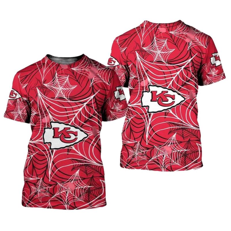 Kansas City Chiefs Sspiderweb Halloween Limited Edition T Shirts Nla0278106 7M3Xs