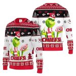 Kansas City Chiefs The Grinch Gift Ugly Sweater