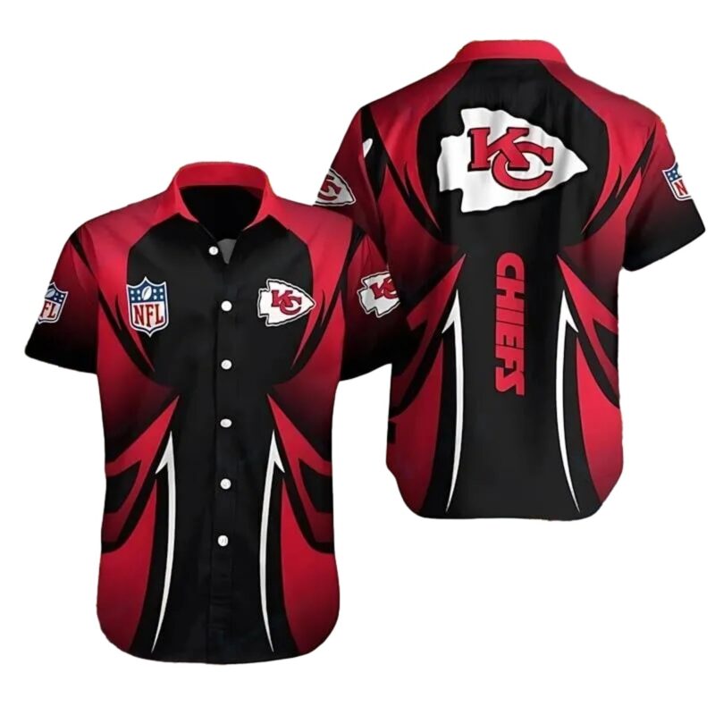 Kansas City Chiefs Tribal Flame Hawaiian Shirt