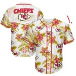 Personalized Kansas City Chiefs Tropical Breeze Baseball Jersey