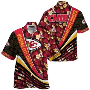 Kansas City Chiefs Unisex Tropical Pride Aloha Hawaiian Shirt