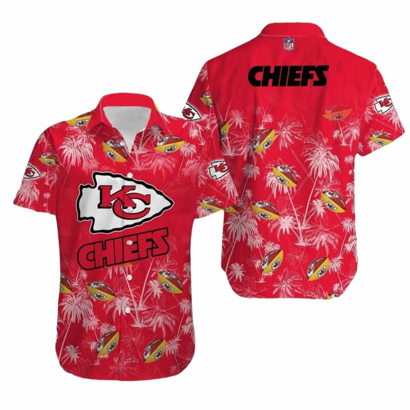 Kansas City Chiefs Tropical Vibes Hawaiian Shirt