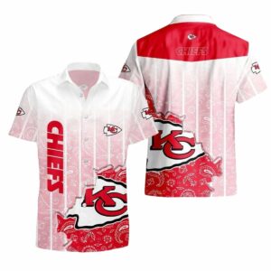 Kansas City Chiefs Graphic Hawaiian Shirt – Unisex Aloha Tee