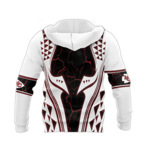 kansas city chiefs white and black pattern all over print hoodie back side.jpg