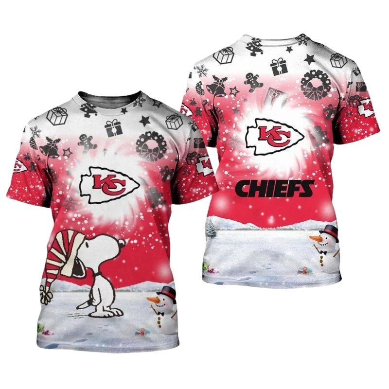 Kansas City Chiefs Xmas Snp Limited Edition Unisex T Shirts Nla0288106 Iwha5