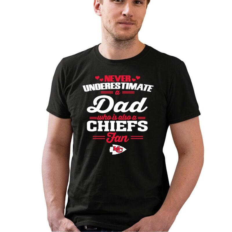 Never Underestimate A Dad Who Is Also A Kansas City Chiefs Fan 0 T Shirt.jpg