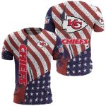 Kansas City Chiefs American Flag Vintage Aop Aop Shirt