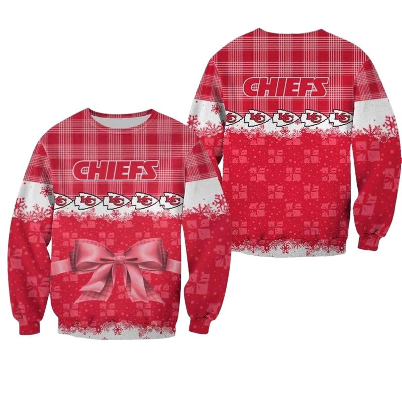 Nfl Kansas City Chiefs Christmas Snowman Limited Edition Sweatshirt Nla03691060064536 Lacdp