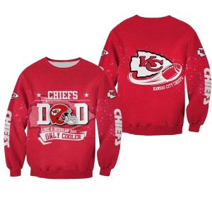 Kansas City Chiefs Dad Like A Regular Dad AOP Sweatshirt