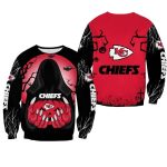 Kansas City Chiefs Death Halloween Aop Sweatshirt