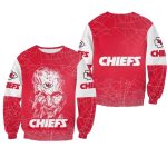 Kansas City Chiefs Freddy Krueger Hallowen Aop Sweatshirt