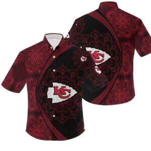Kansas City Chiefs Vintage Graphic Hawaiian Shirt – Unisex Aloha Tee