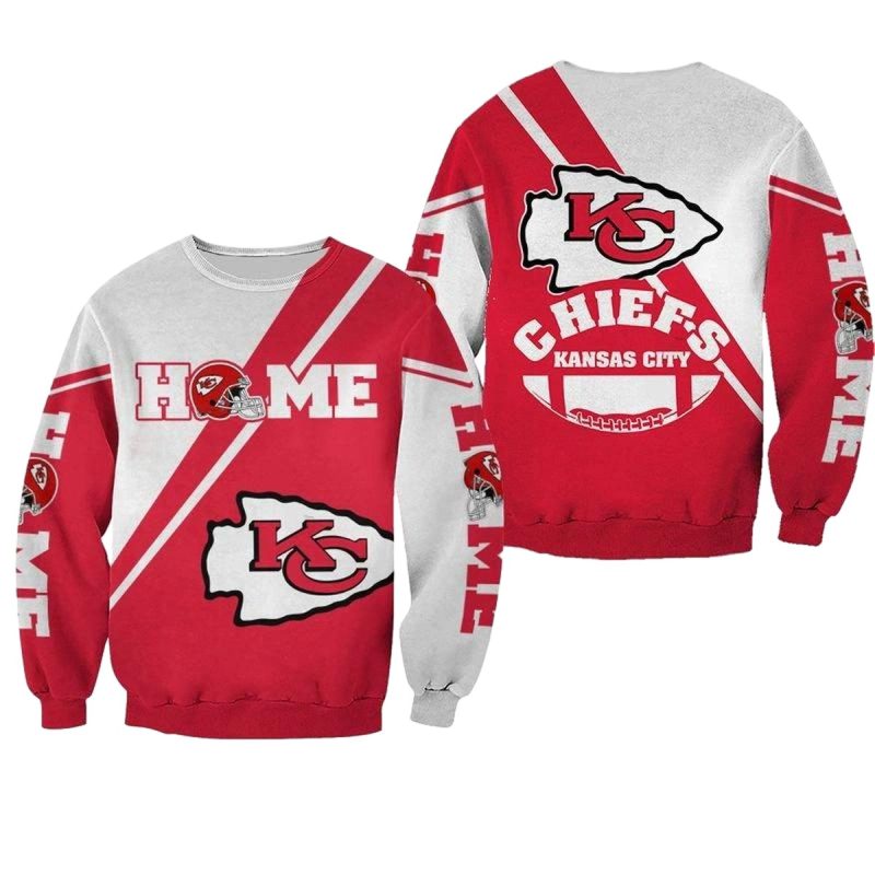 Nfl Kansas City Chiefs Home Limited Edition All Over Print Sweatshirt Nml00061027507136 C7Vhw