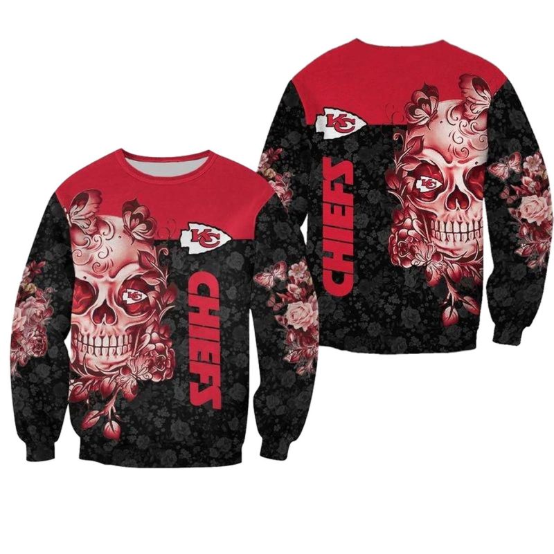 Nfl Kansas City Chiefs Limited Edition All Over Print Sweatshirt New00571094152113 Wnxqp
