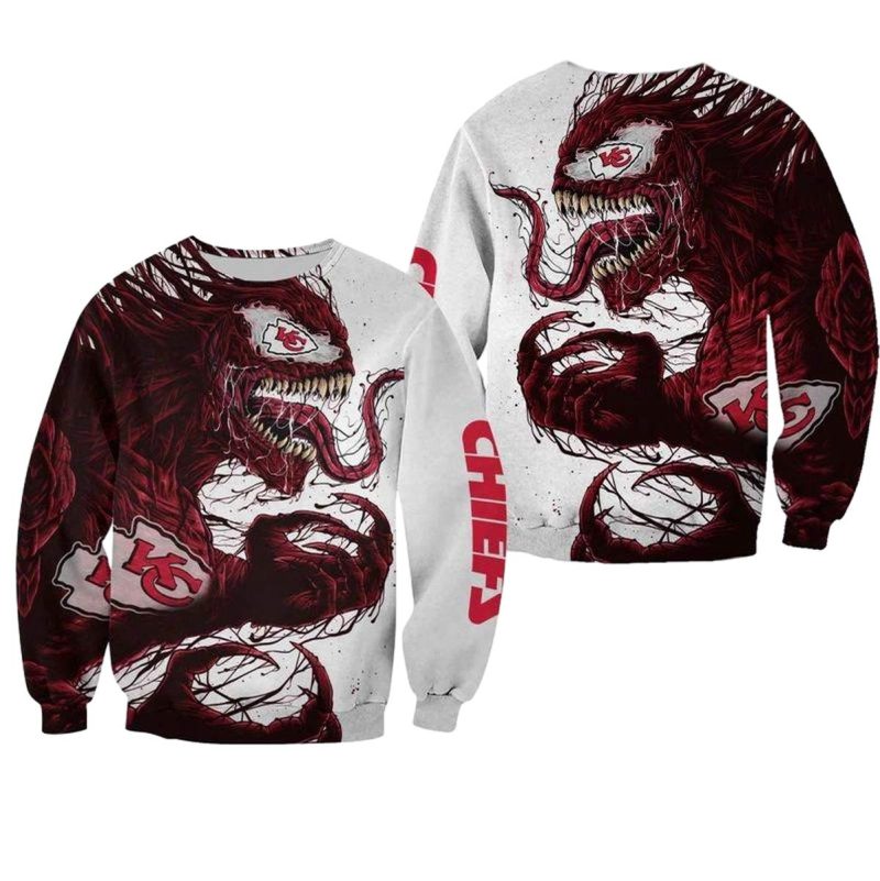 Nfl Kansas City Chiefs Limited Edition All Over Print Sweatshirt New00581039815351 2Z18Y