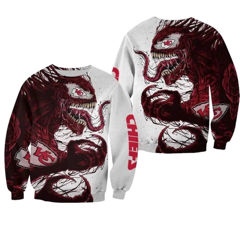 Nfl Kansas City Chiefs Limited Edition All Over Print Sweatshirt New00581068508118 C3D0M