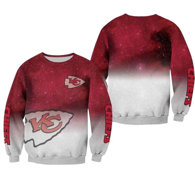 Nfl Kansas City Chiefs Limited Edition All Over Print Sweatshirt New00701010372618 8Yf29