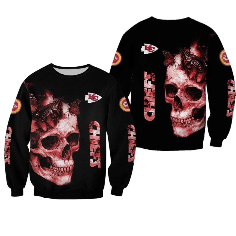 Nfl Kansas City Chiefs Limited Edition All Over Print Sweatshirt New00831033387245 M3Pa3