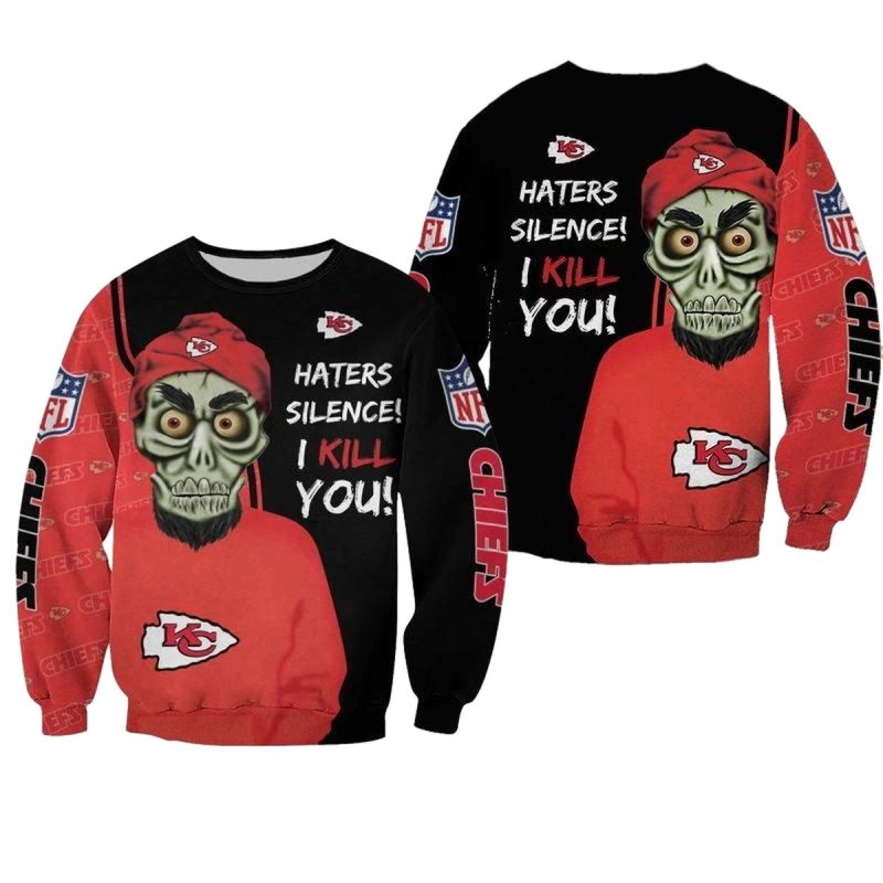 Nfl Kansas City Chiefs Limited Edition All Over Print Sweatshirt New00891072712251 O4X79