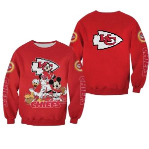 Kansas City Chiefs Disney AOP Sweatshirt