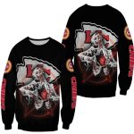 Kansas City Chiefs Heath In Skeleton Aop Sweatshirt