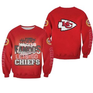 Haters Make Us Famous Let's Go Chiefs AOP Sweatshirt