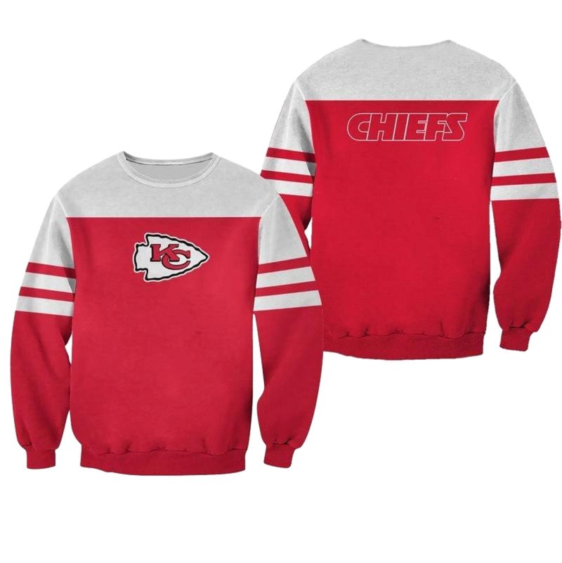 Nfl Kansas City Chiefs Limited Edition All Over Print Sweatshirt New01721012062056 Xdo79