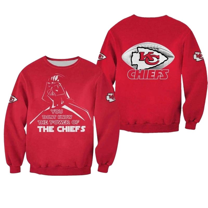 Nfl Kansas City Chiefs Limited Edition All Over Print Sweatshirt Size S 5Xl Nml00021045722541 Xat2J