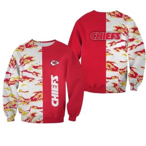 Kansas City Chiefs Flame AOP Sweatshirt