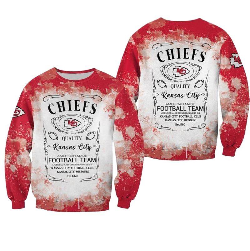 Nfl Kansas City Chiefs Limited Edition All Over Print Sweatshirt Unisex Sizes Gts00248098156424 C4Rbr