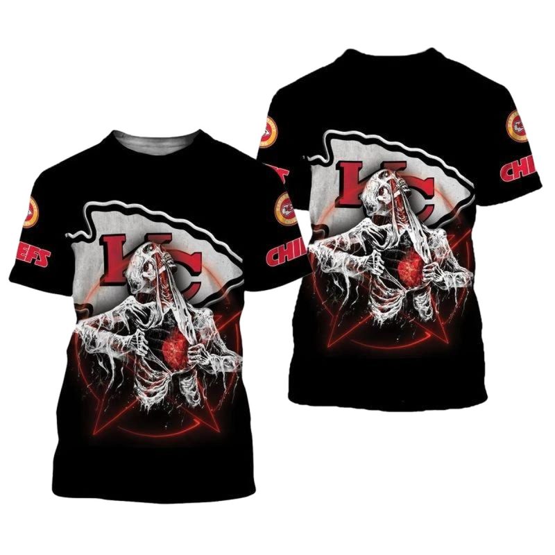Nfl Kansas City Chiefs Limited Edition All Over Print T Shirt Unisex Size New0104103 Ks3Ui