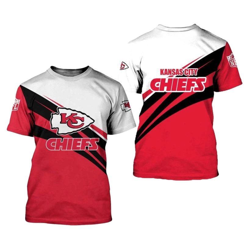 Nfl Kansas City Chiefs Limited Edition All Over Print T Shirts Size S 5Xl New0035106 G6L89