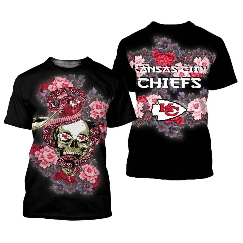 Nfl Kansas City Chiefs Limited Edition All Over Print T Shirts Size S 5Xl New0036106 Xb7I5