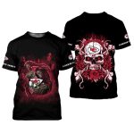 Kansas City Chiefs Death Hold Logo Black Aop Shirt