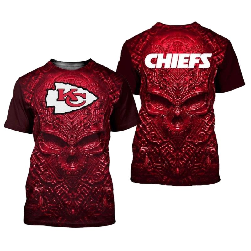Nfl Kansas City Chiefs Limited Edition All Over Print T Shirts Size S 5Xl New0052106 Mfrq3